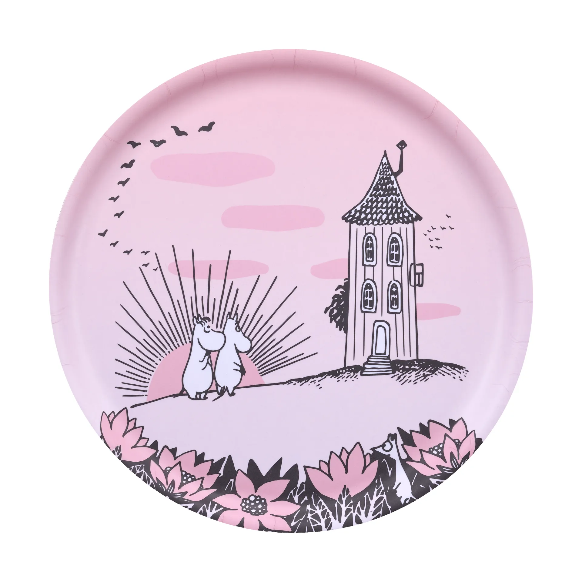Moomin Tablett Ø35 cm, Friendship Muurla