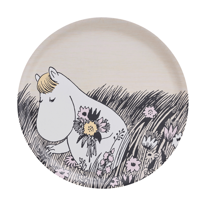 Moomin Tablett Ø35 cm, Summer night Muurla