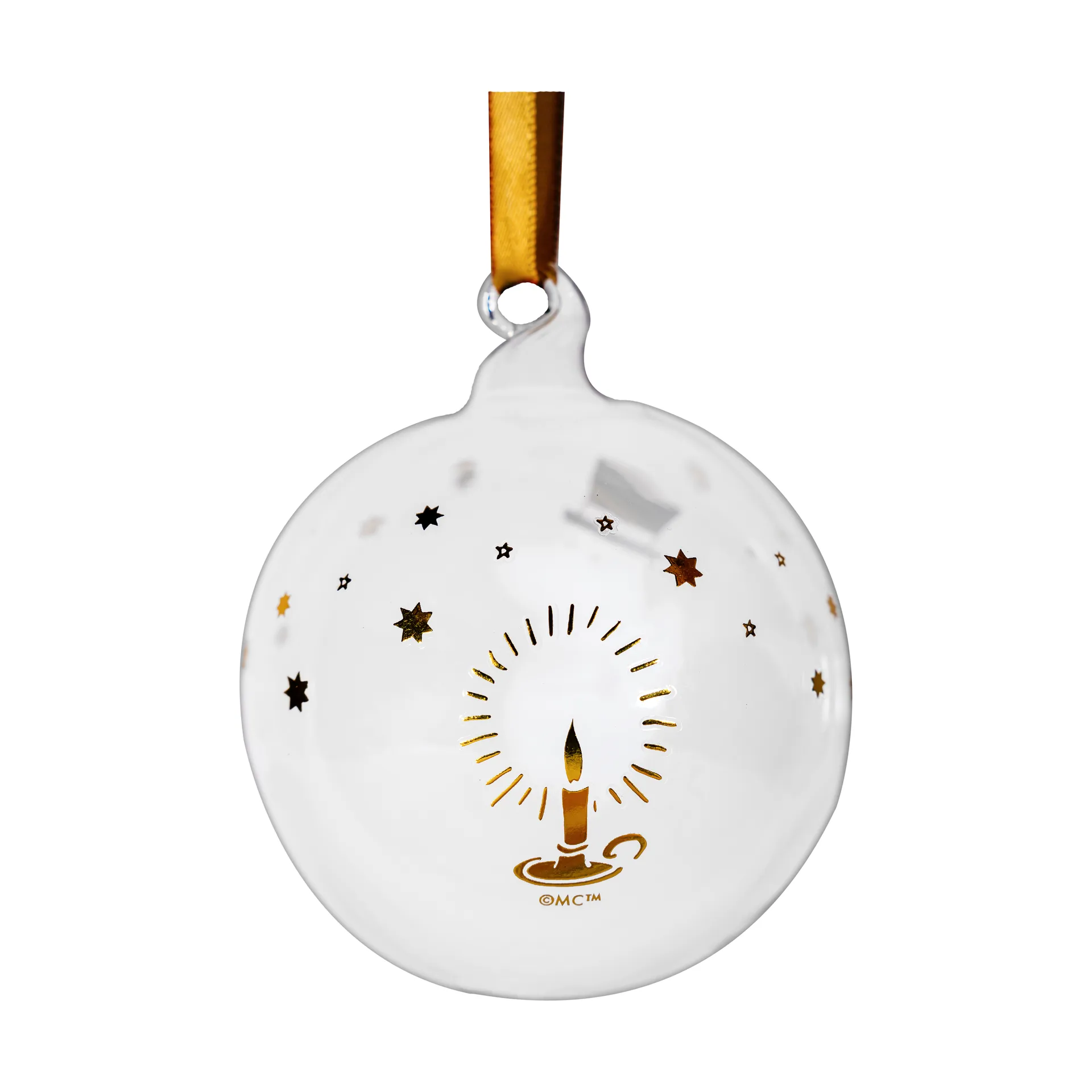 Moomin Weihnachtskugel Ø 7 cm 3 Teile, Sparkling stars Muurla