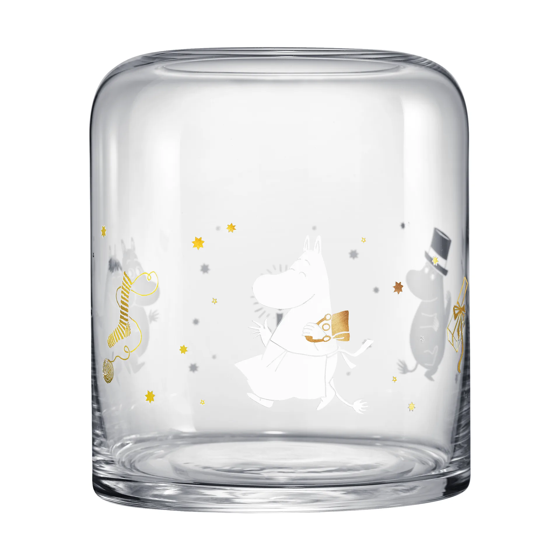 Moomin Windlicht 18 cm, Sparkling stars Muurla