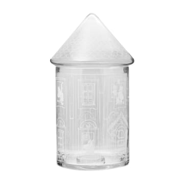 Moominhouse Glasdose mit Deckel 30,5cm - Klar - Muurla