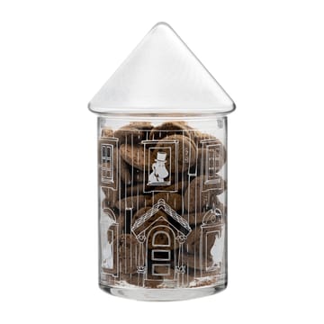 Moominhouse Glasdose mit Deckel 30,5cm - Klar - Muurla