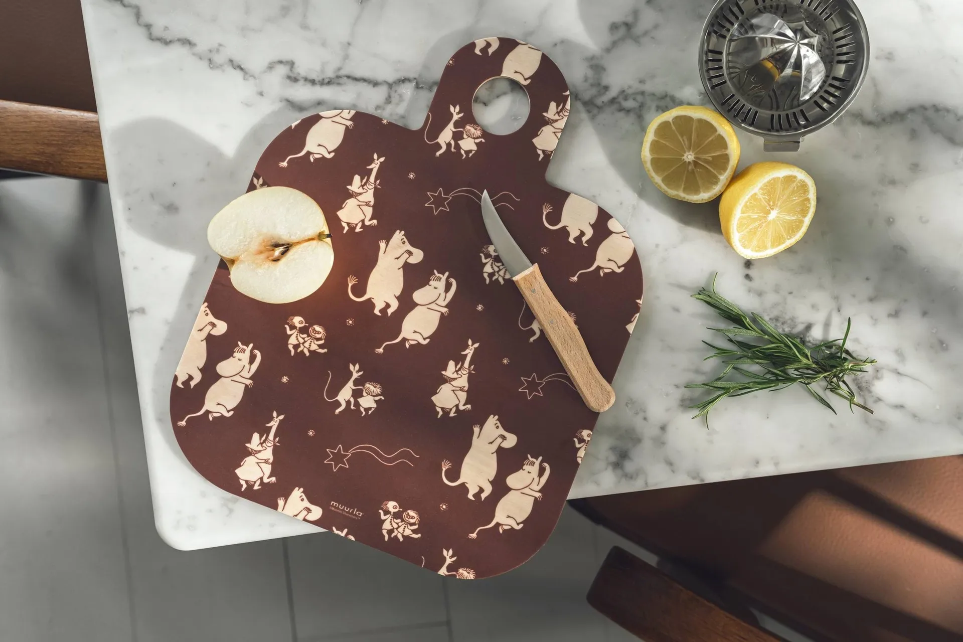 Mumin Chop & Serve Schneidebrett 25x32 cm, Comet Muurla