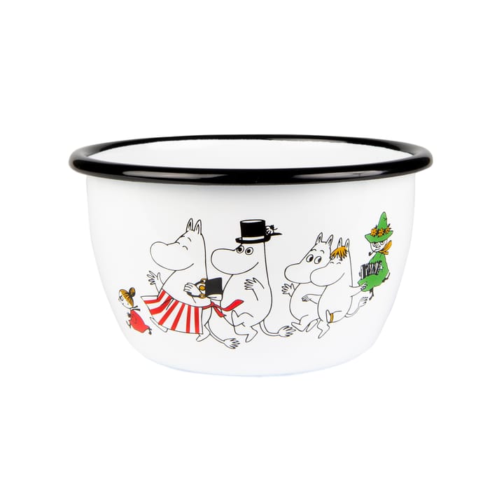 Mumin Colors Emailleschale 60cl - Moominvalley - Muurla