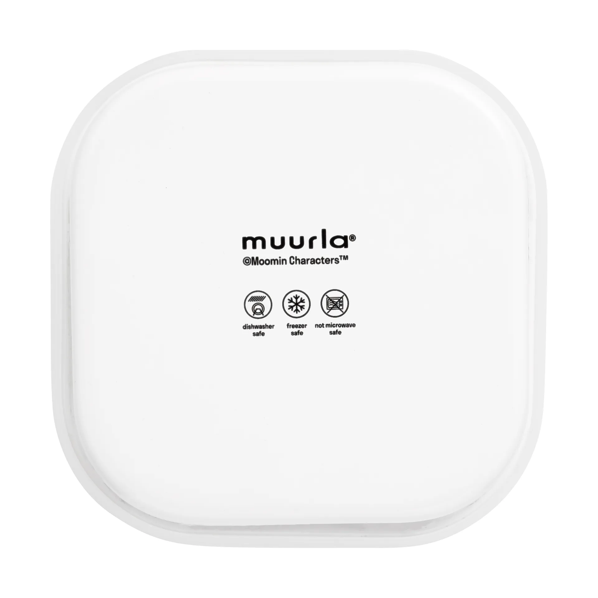 Mumin Emailldose mit Deckel 1,5 L, Joyfull Apples-grön Muurla