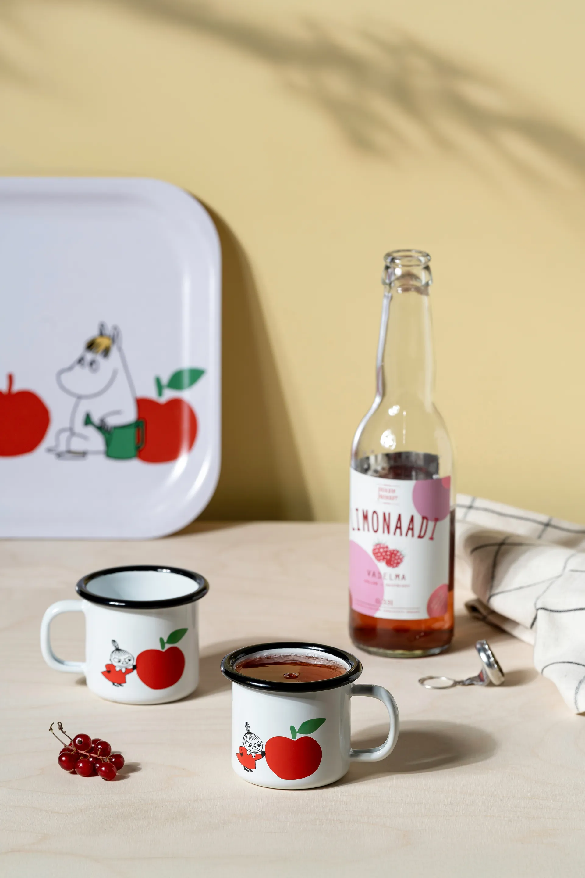 Mumin Emaillebecher 150 ml, Joyfull Apples Muurla