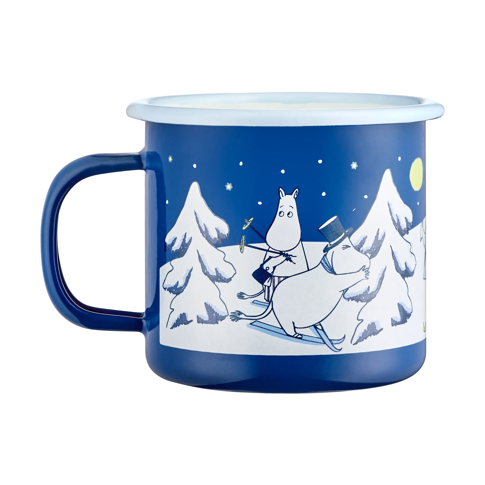 Mumin Emaillebecher 37 cl, Starry night Muurla