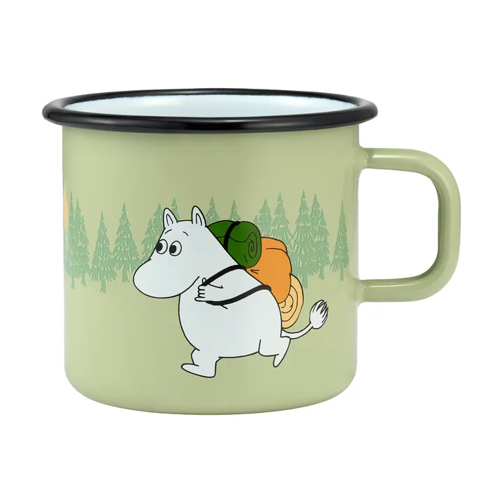 Mumin Emaillebecher 55 cl - Campers - Muurla