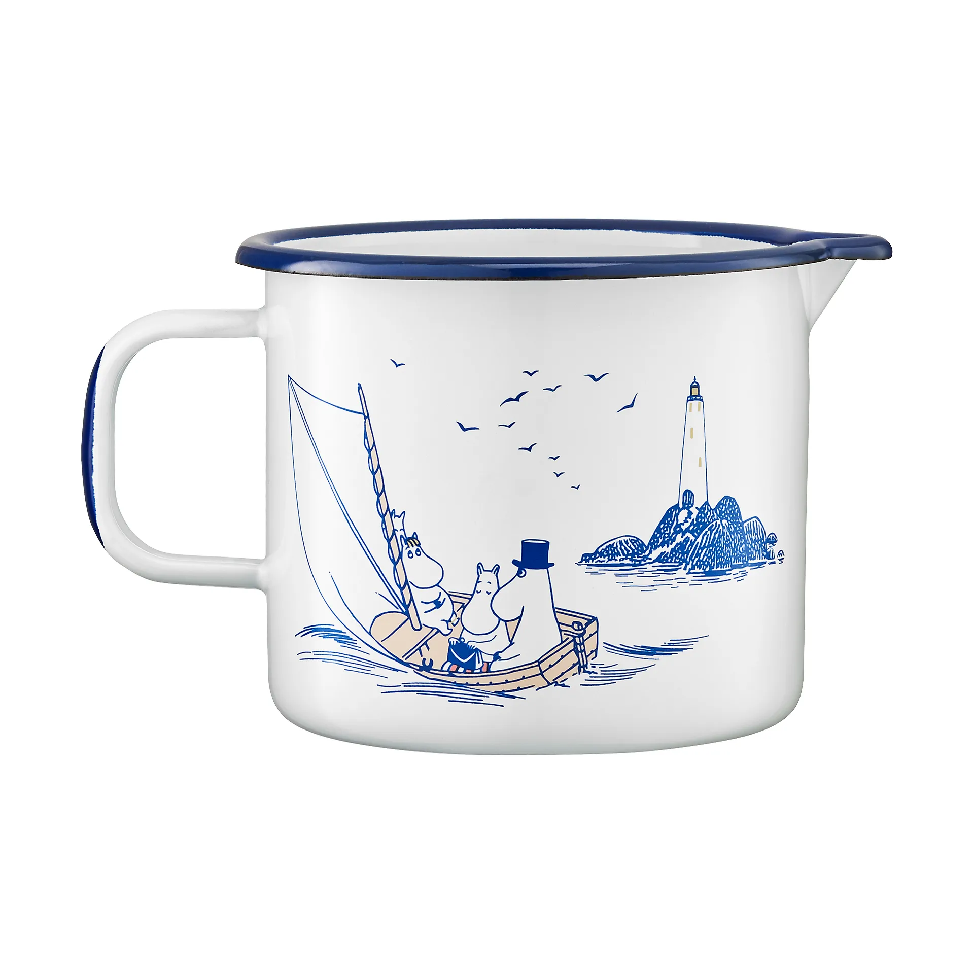 Mumin Emaillekanne 1,3L, Sailors Muurla