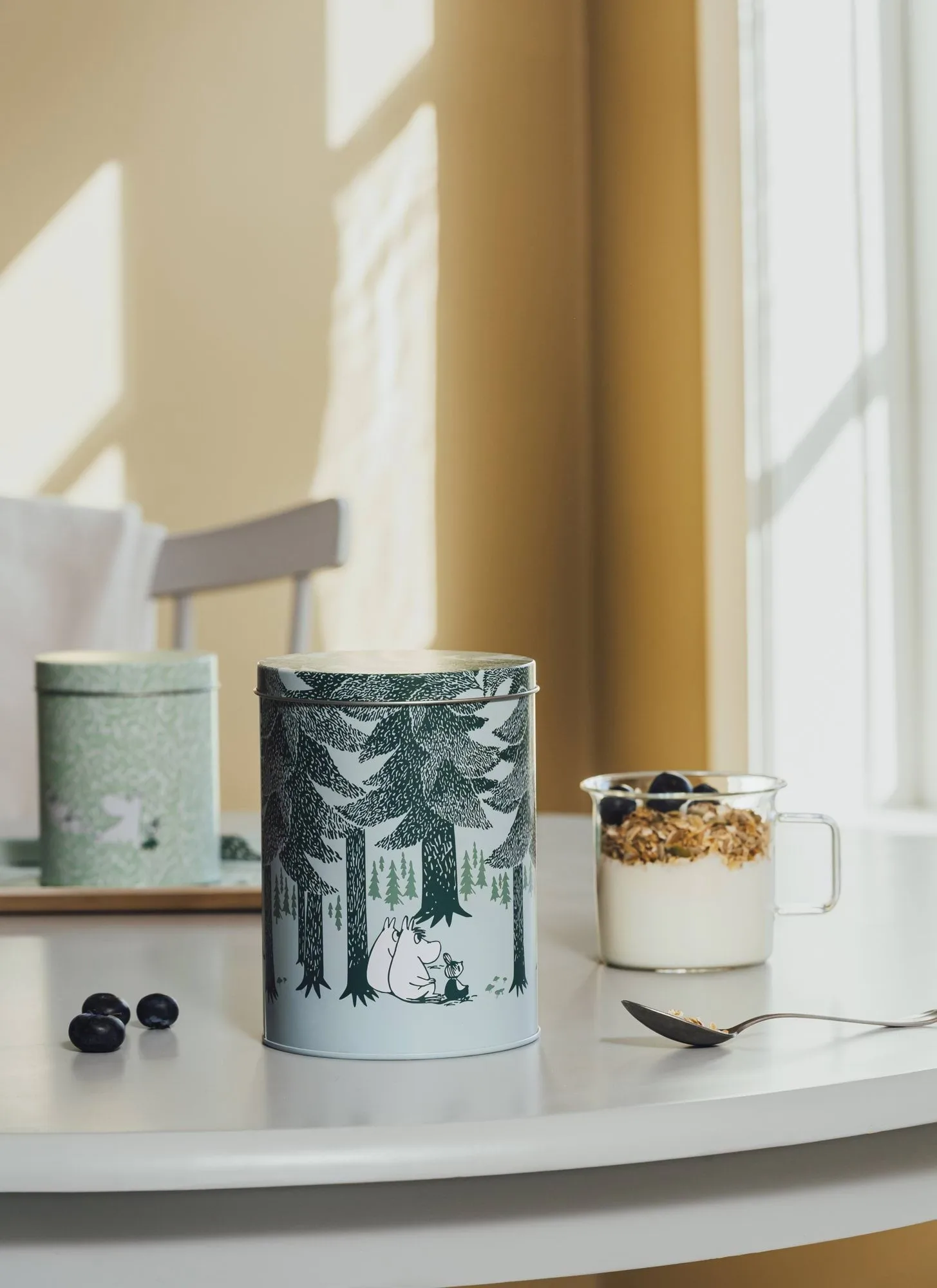 Mumin Forest Dosenset, 2-teilig, grün Muurla