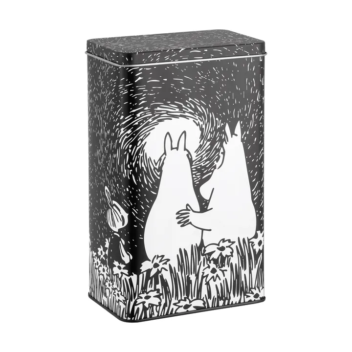 Mumin Friendship Kaffeedose aus Blech - Friendship, 12x8x20 cm - Muurla