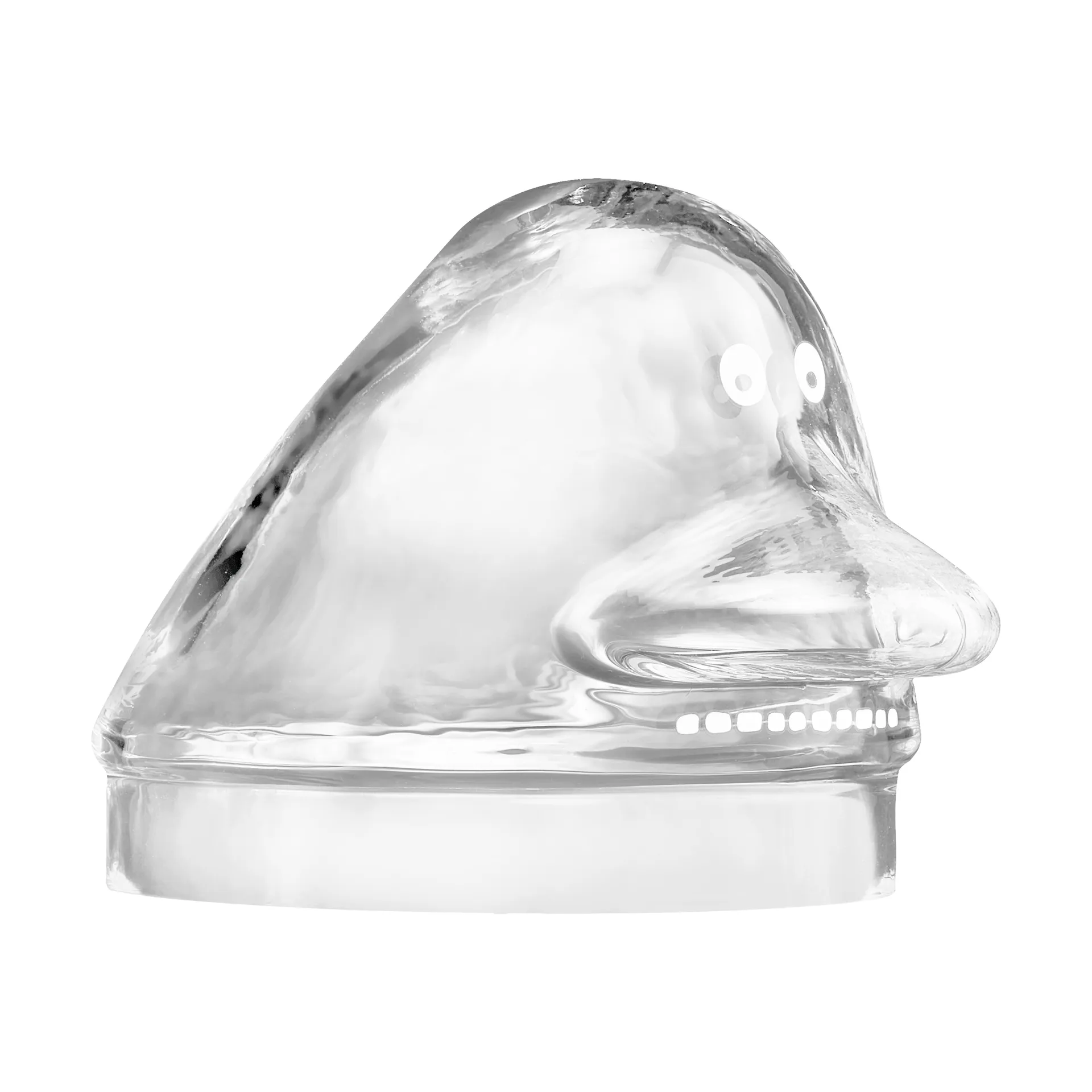 Mumin Glas-Aufbewahrungsdose, Groke Muurla