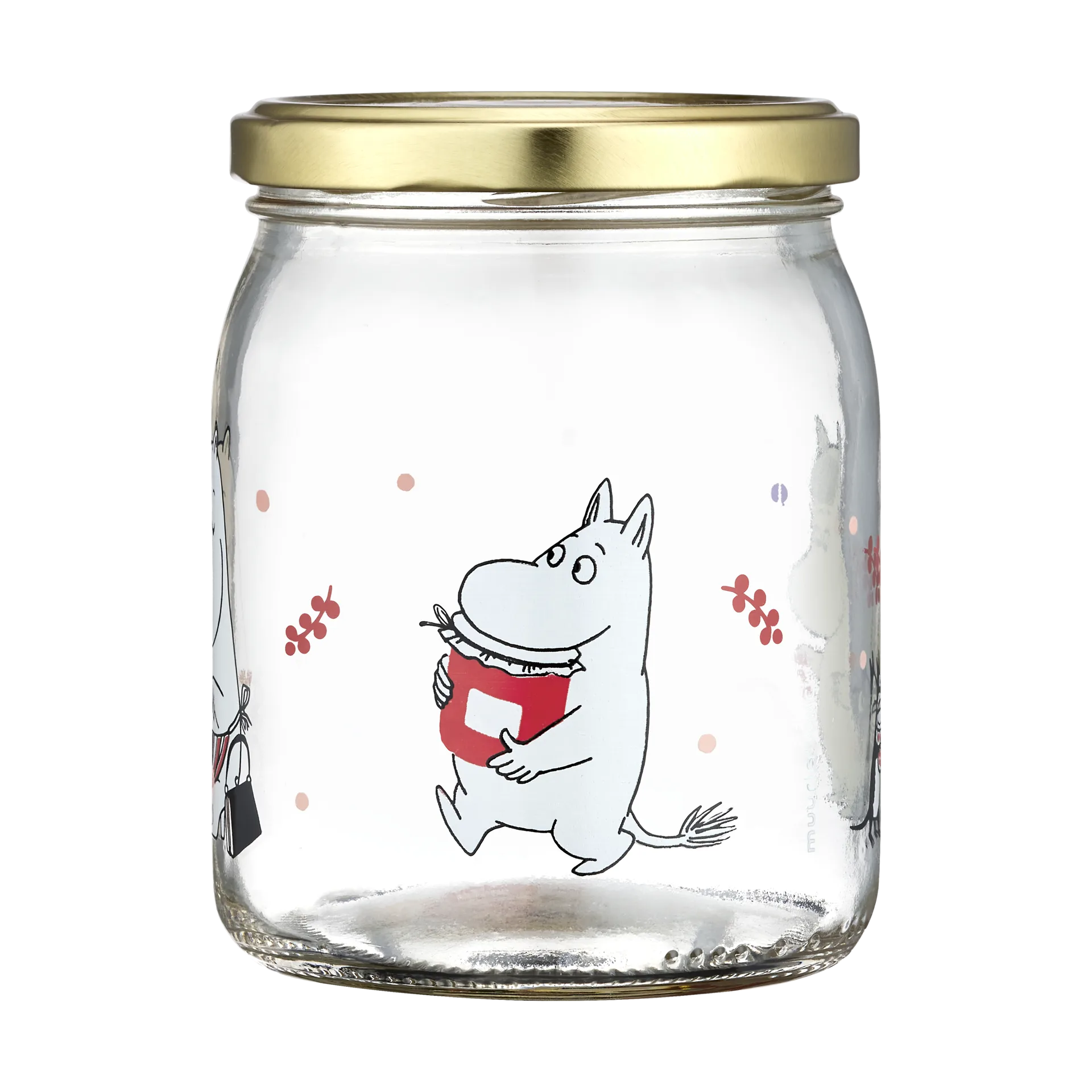 Mumin Glasbehälter 50 cm, Berries Muurla