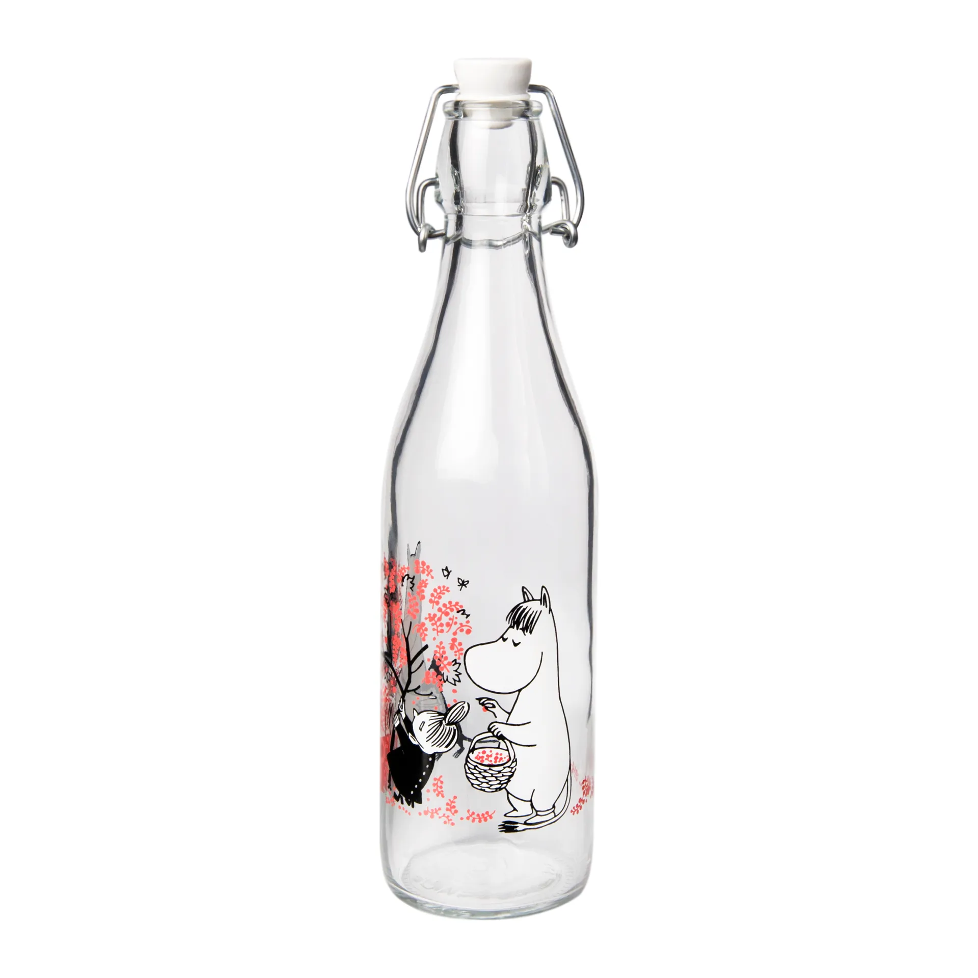 Mumin Glasflasche 0,5 l, Berries Muurla