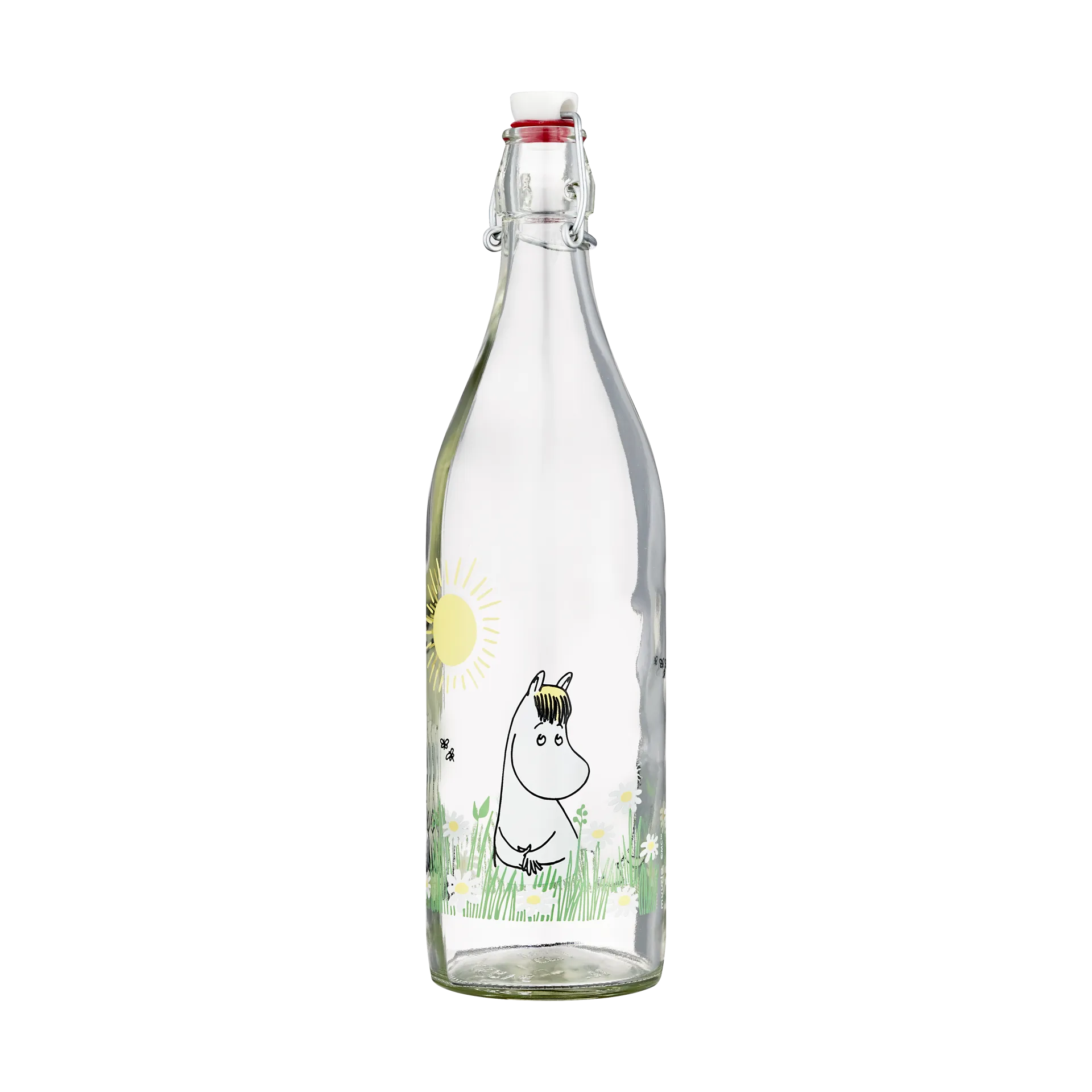 Mumin Glasflasche 1 L, Meadow Muurla