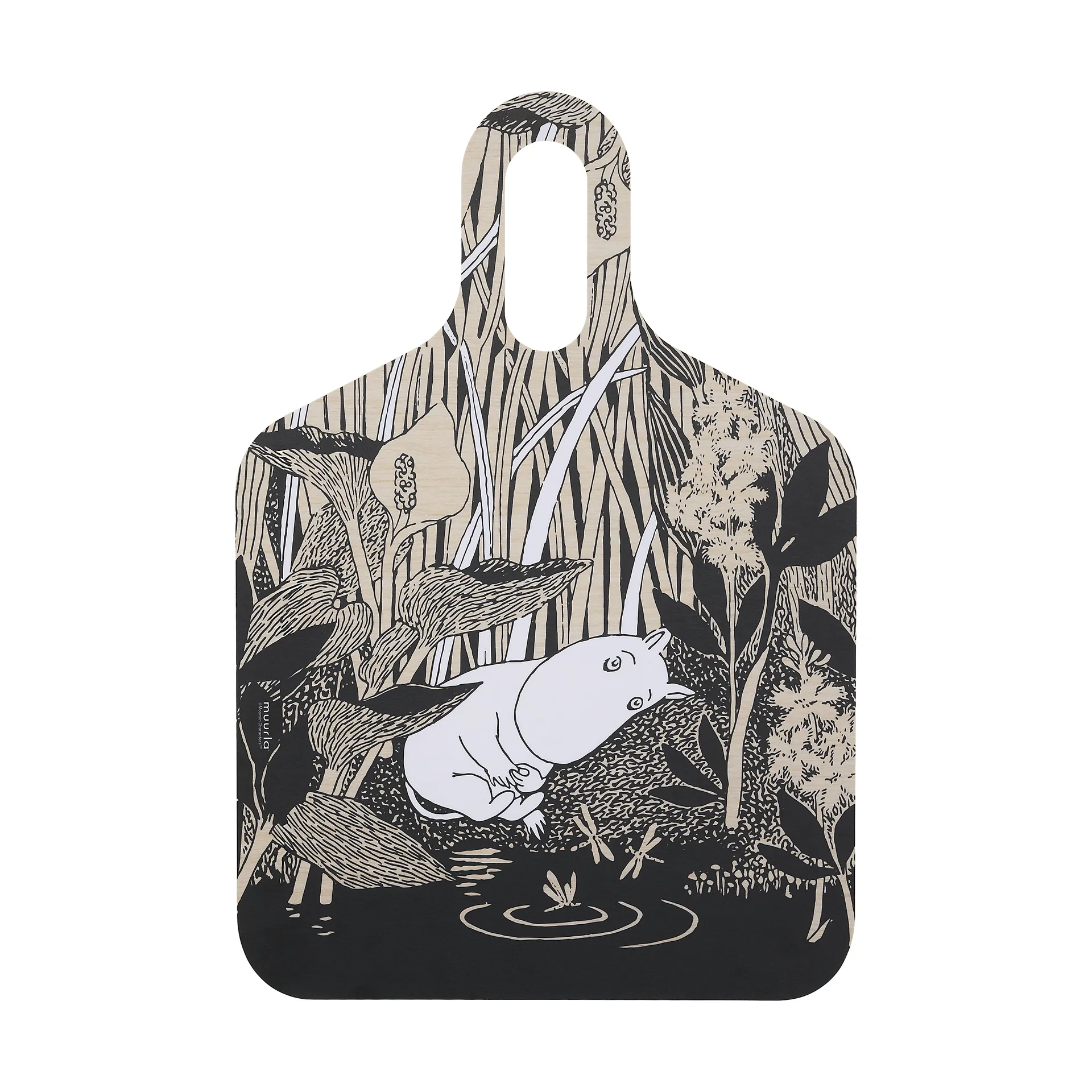 Mumin Originals Chop & Serve 30x44 cm, The Pond Muurla