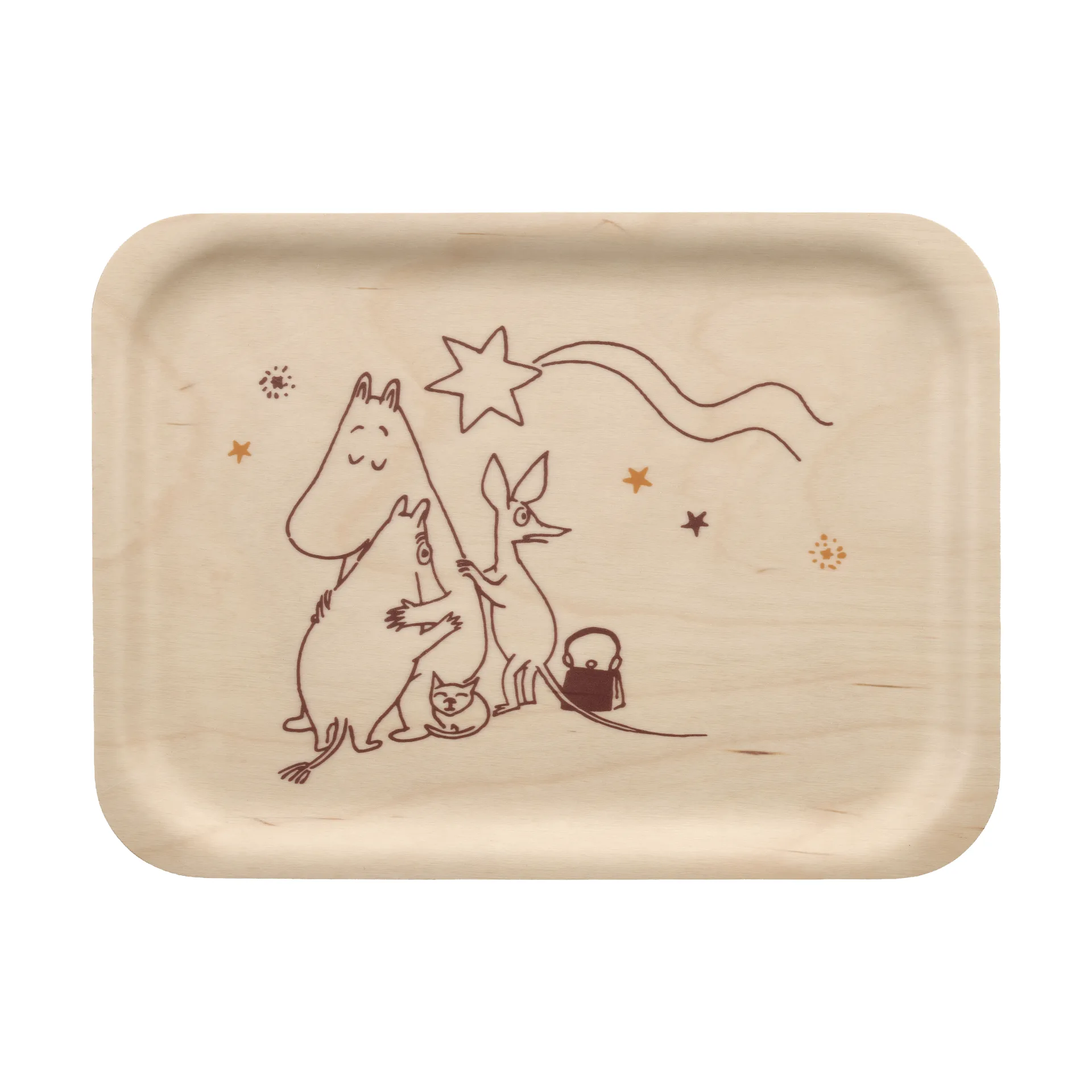 Mumin Tablett 20x27 cm, Comet Muurla