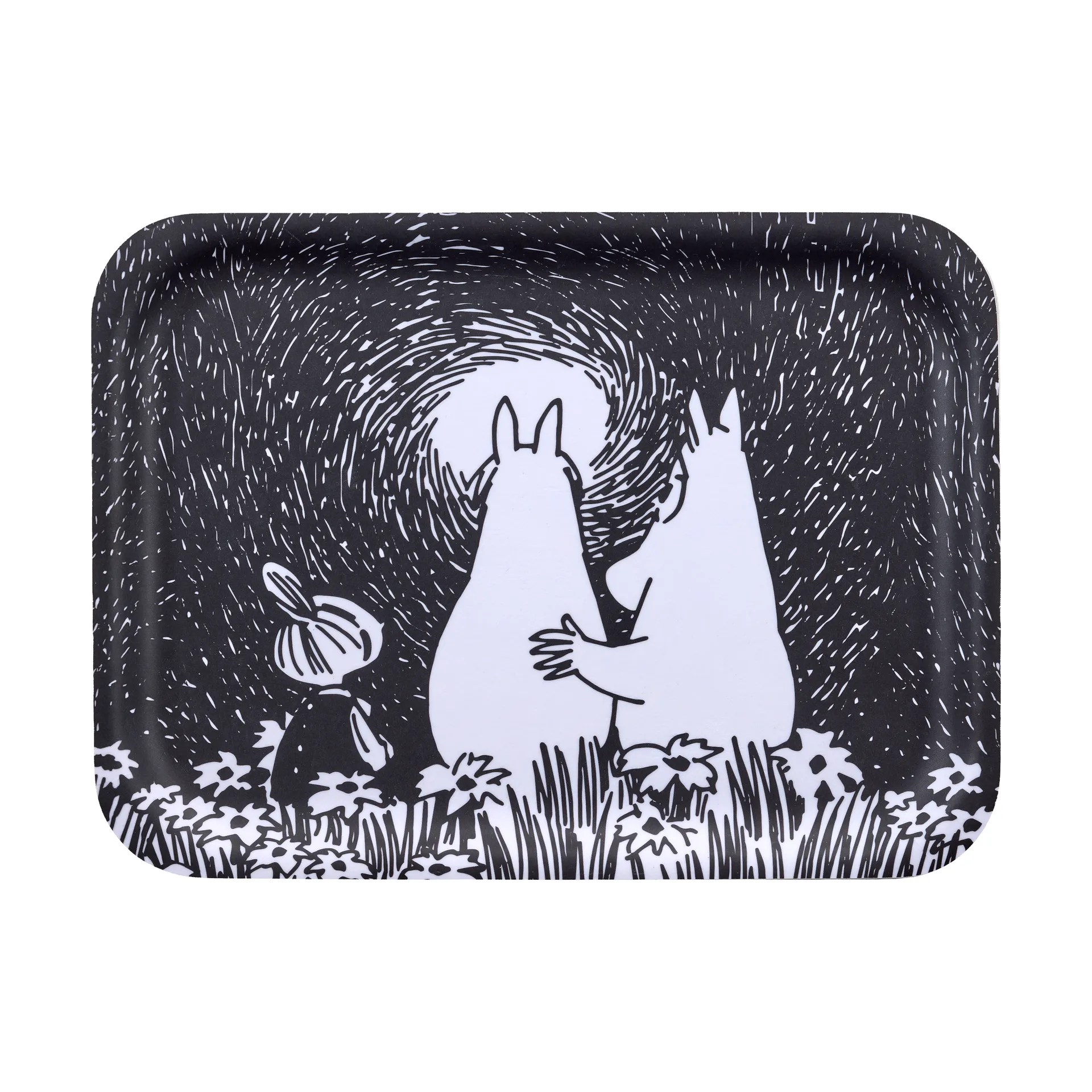 Mumin Tablett 20x27 cm, Friendship Muurla