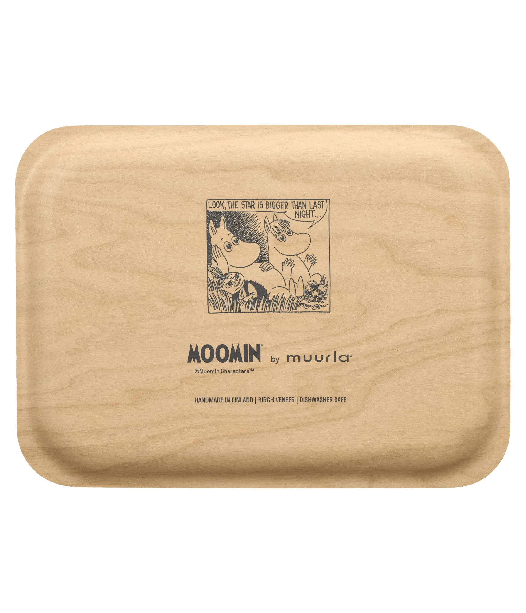 Mumin Tablett 20x27 cm, Friendship Muurla