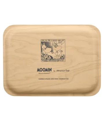 Mumin Tablett 20x27 cm - Friendship - Muurla