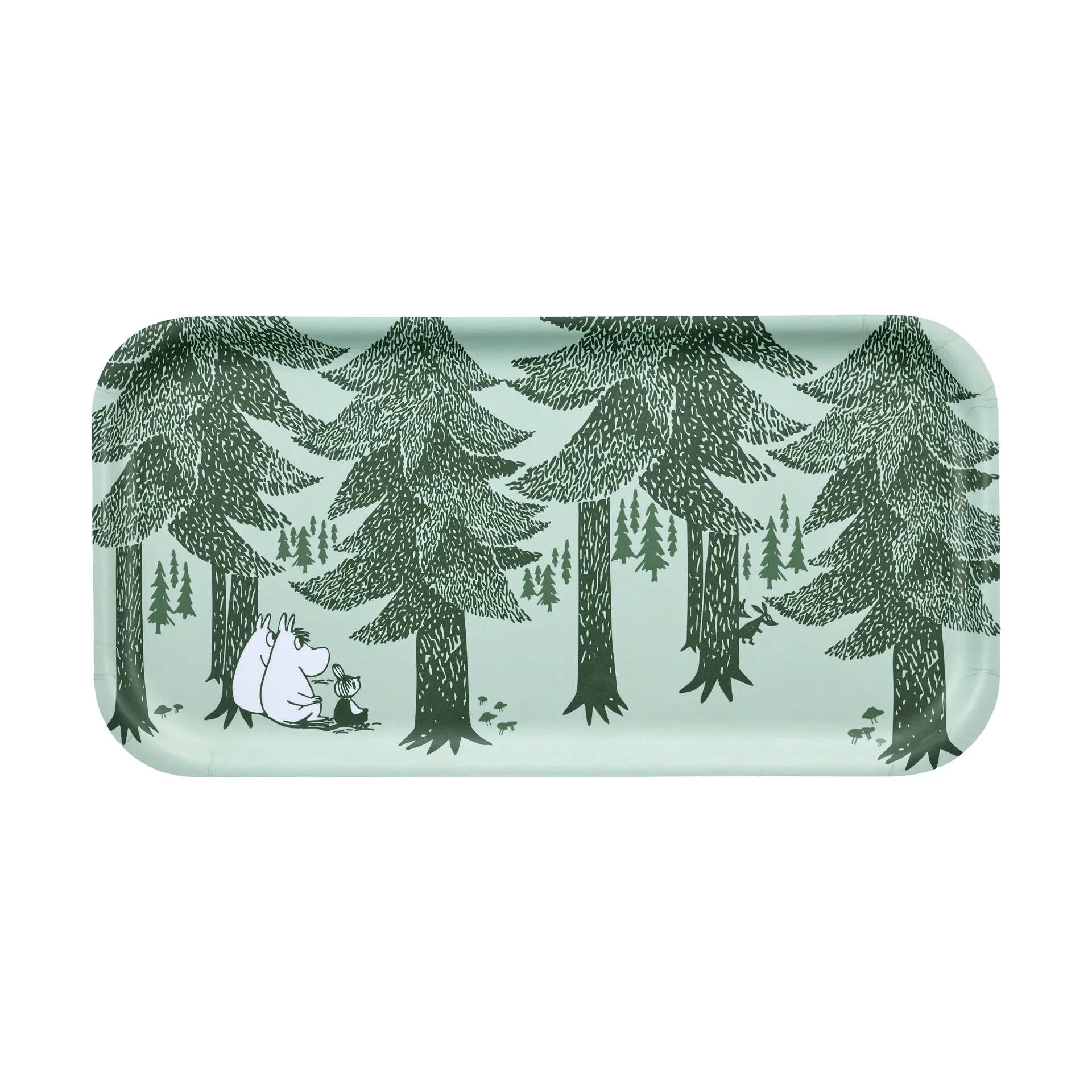 Mumin Tablett 22x43 cm, Forest Muurla