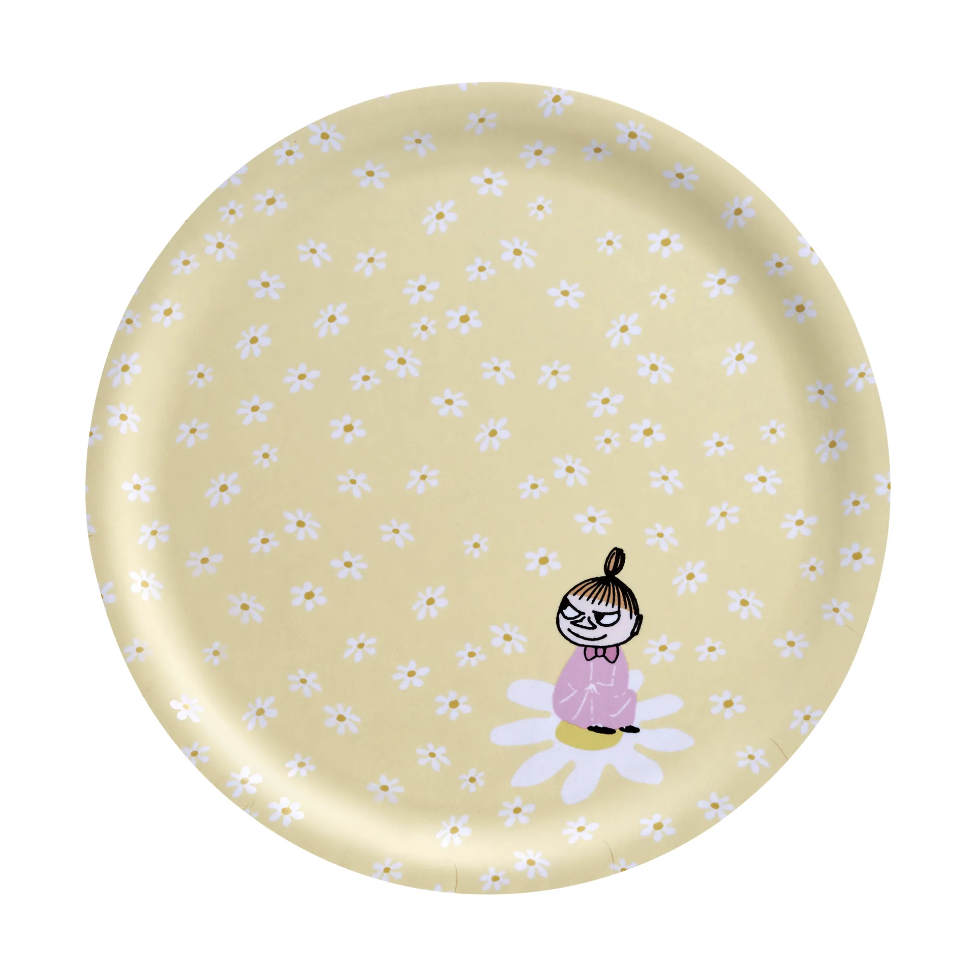 Mumin Tablett Ø25 cm, Flowers Muurla