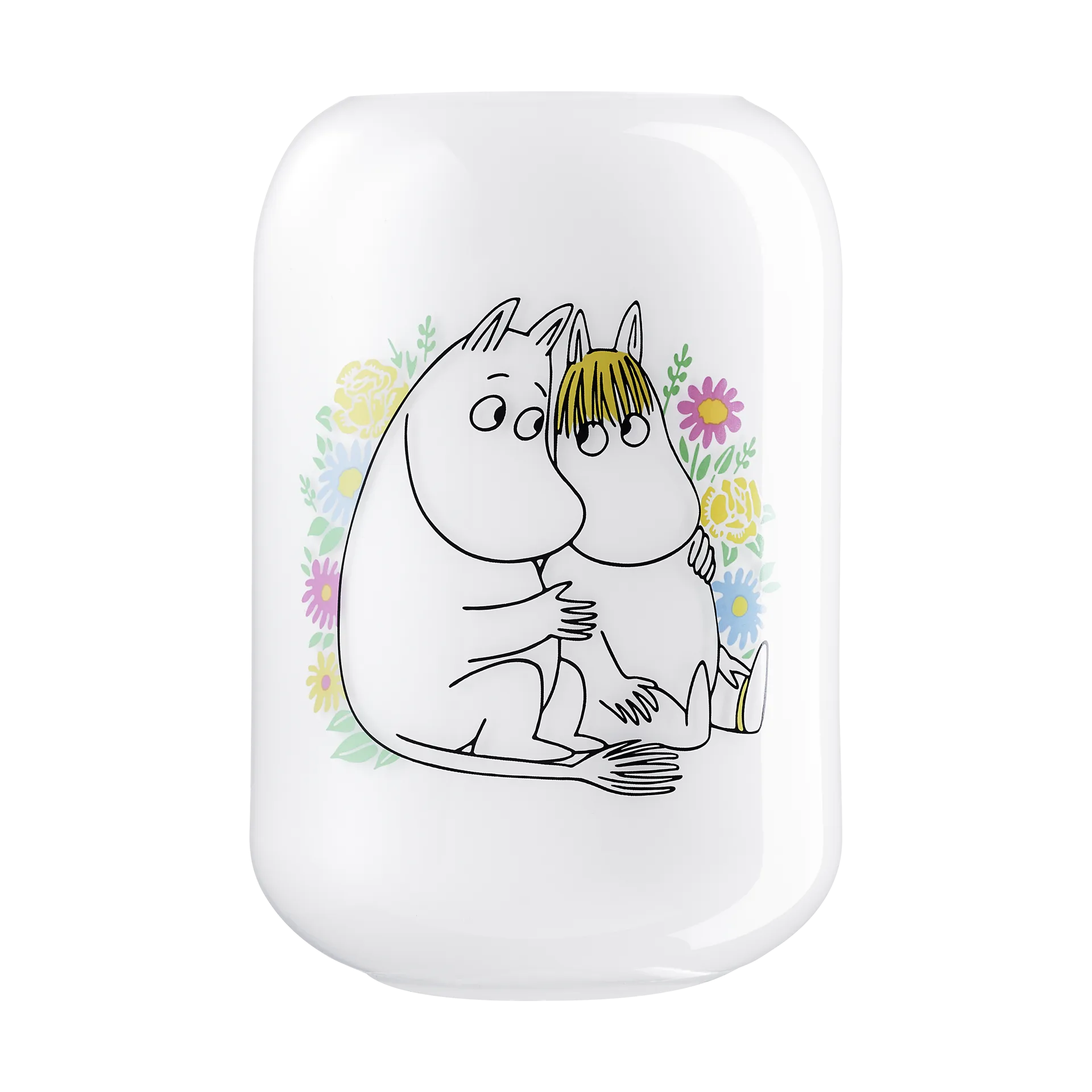Mumin Vase 19 cm, Flowers Muurla