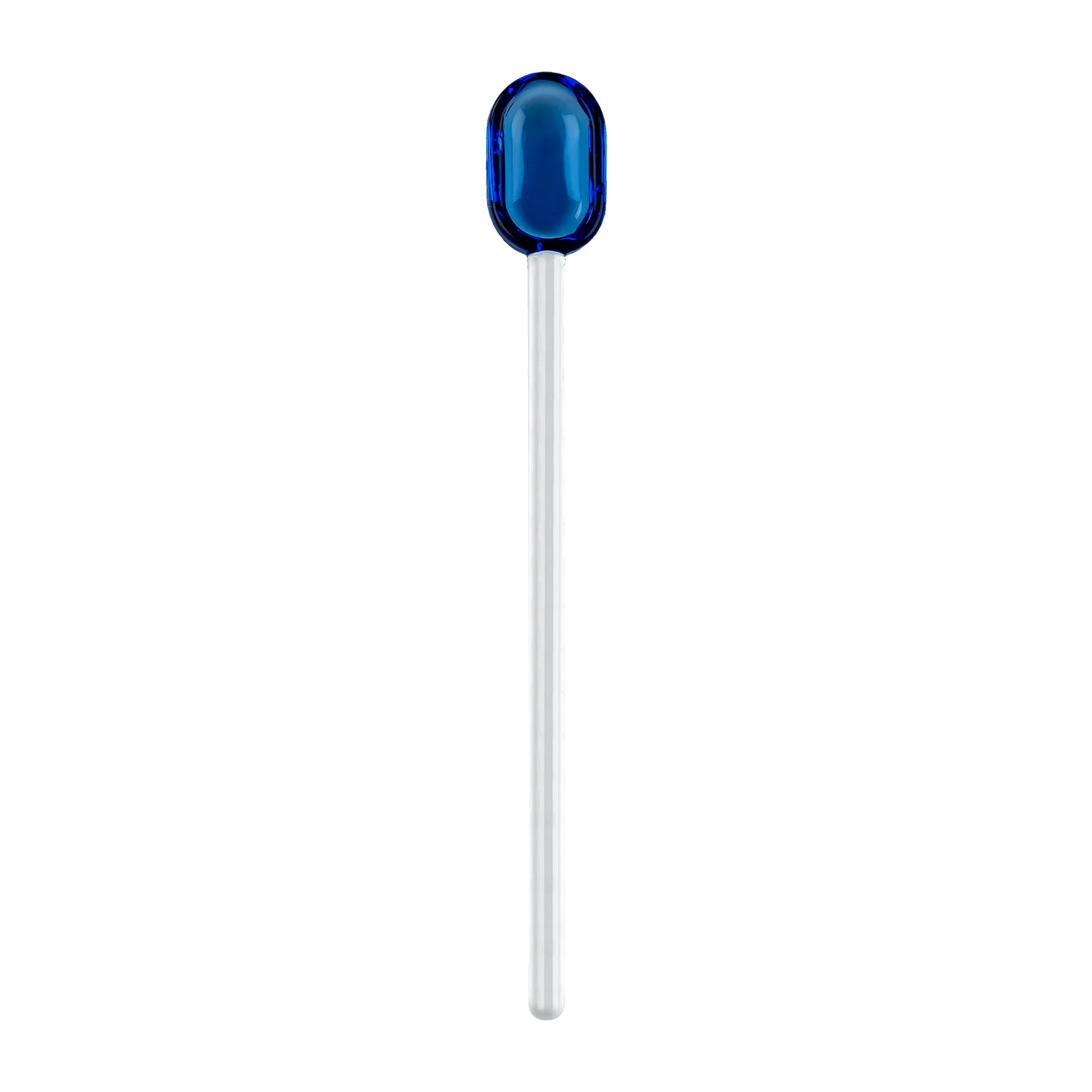 Muurla Lattelöffel Glas 15,5cm, Blue-clear Muurla