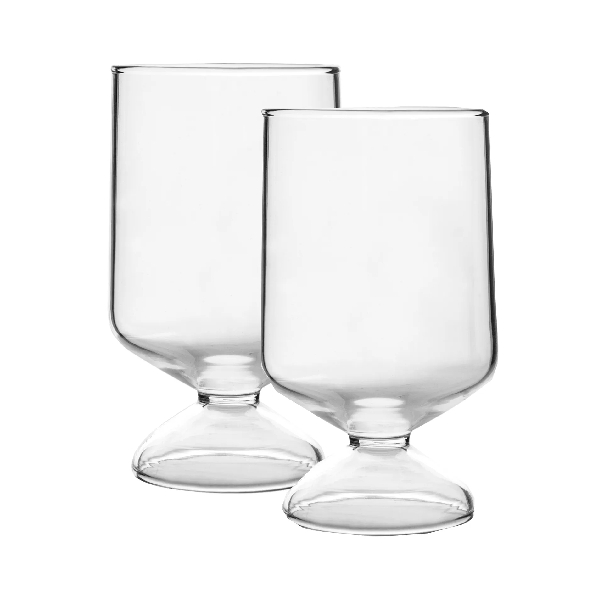 Olo Wasserglas 30cl 2er Pack, Klar Muurla