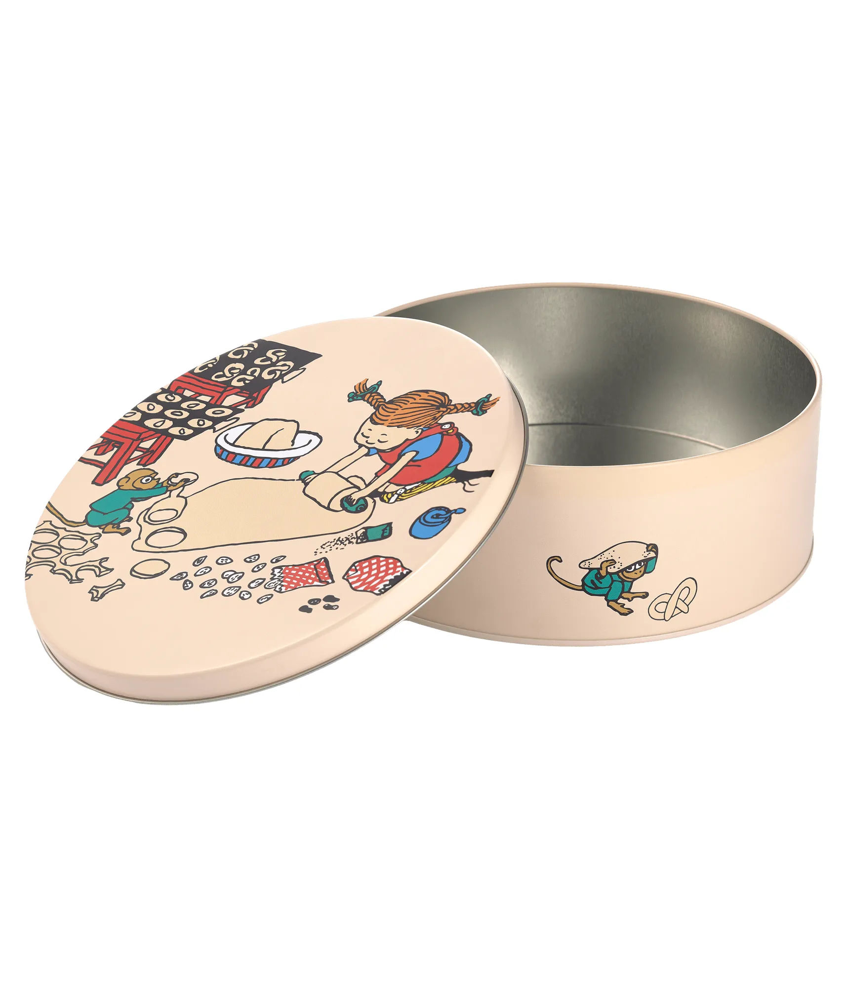 Pippi Blechdose Ø18 cm, Baking Muurla