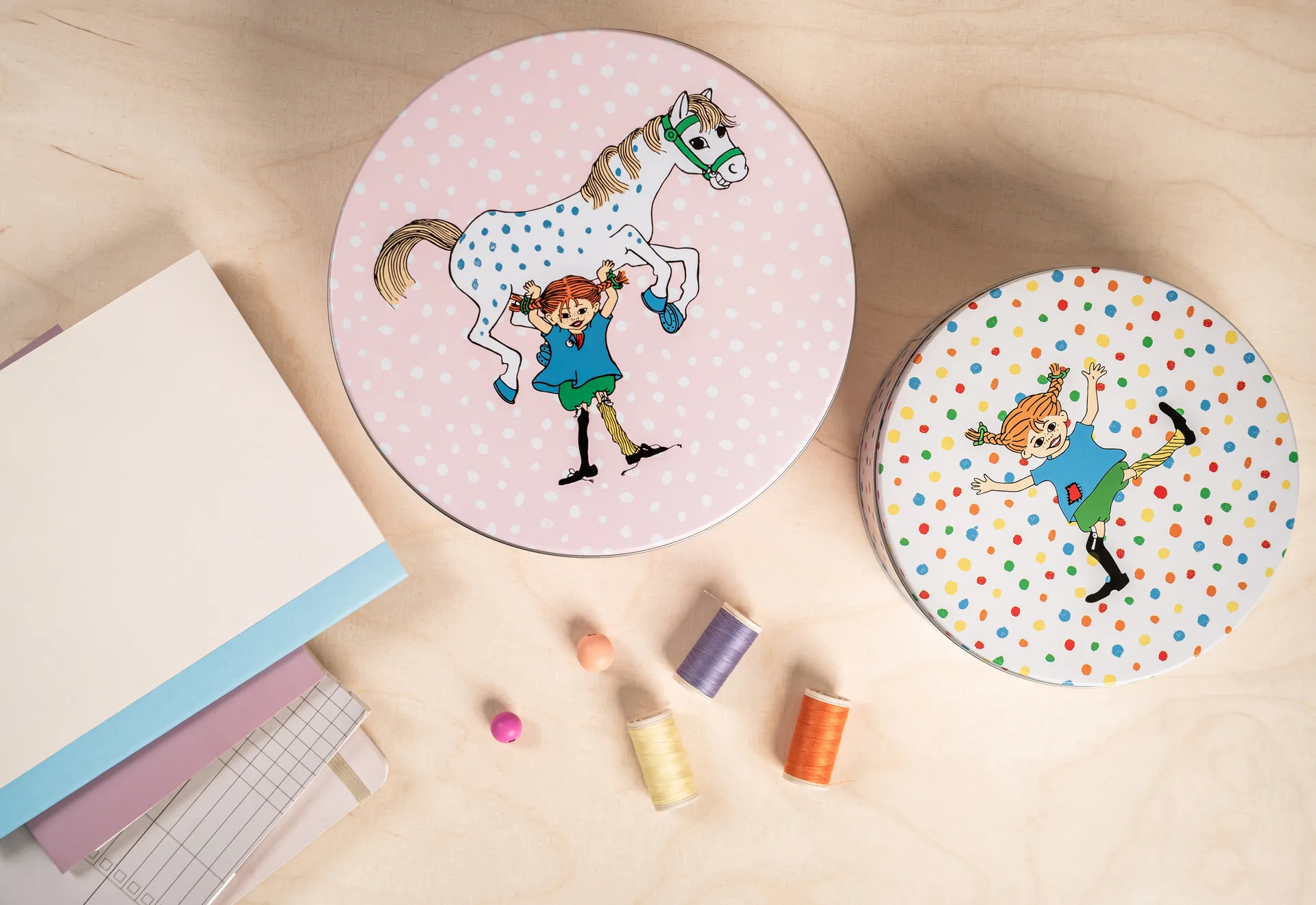 Pippi Dosen-Set, 2-teilig Muurla