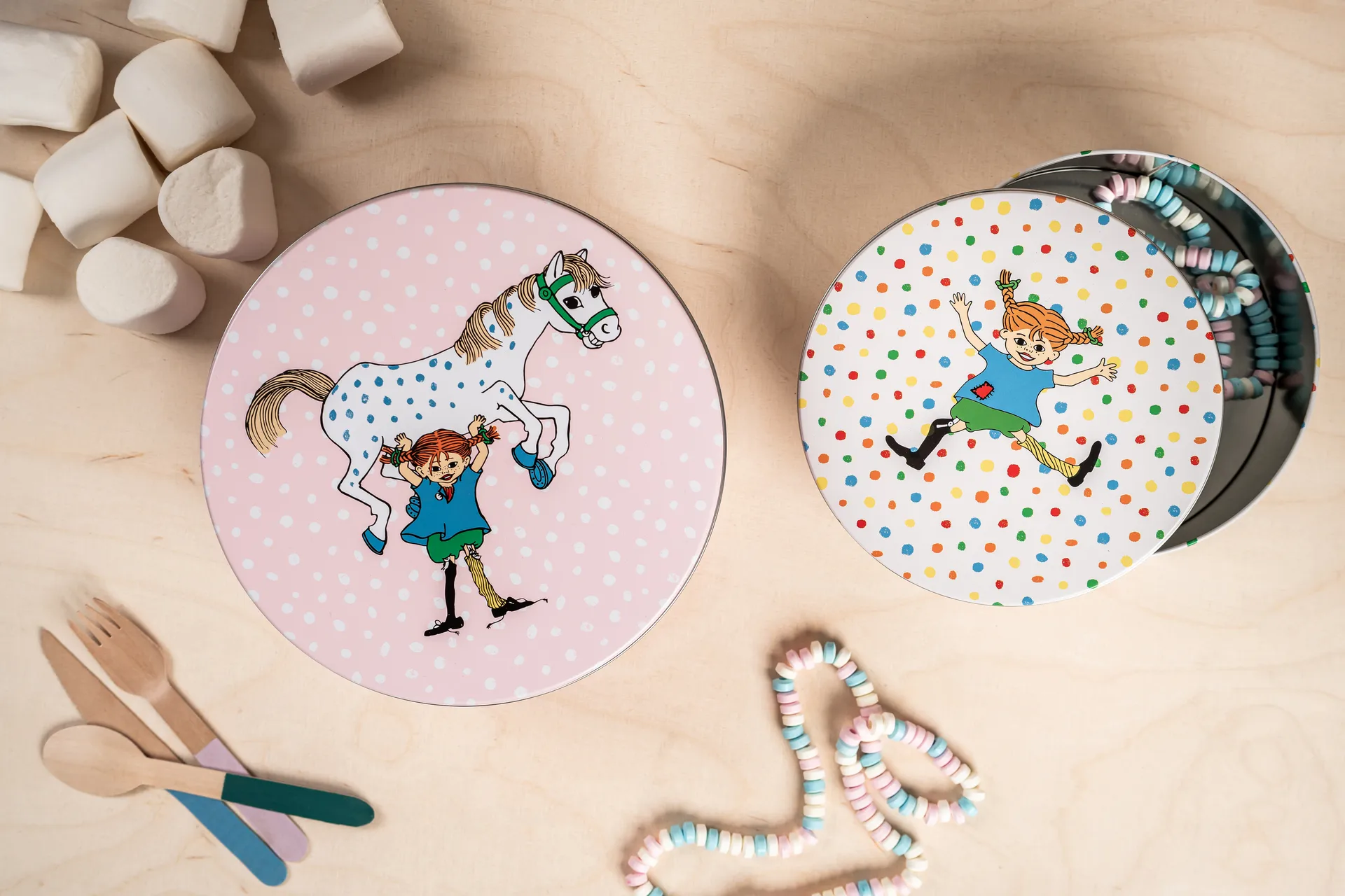 Pippi Dosen-Set, 2-teilig Muurla
