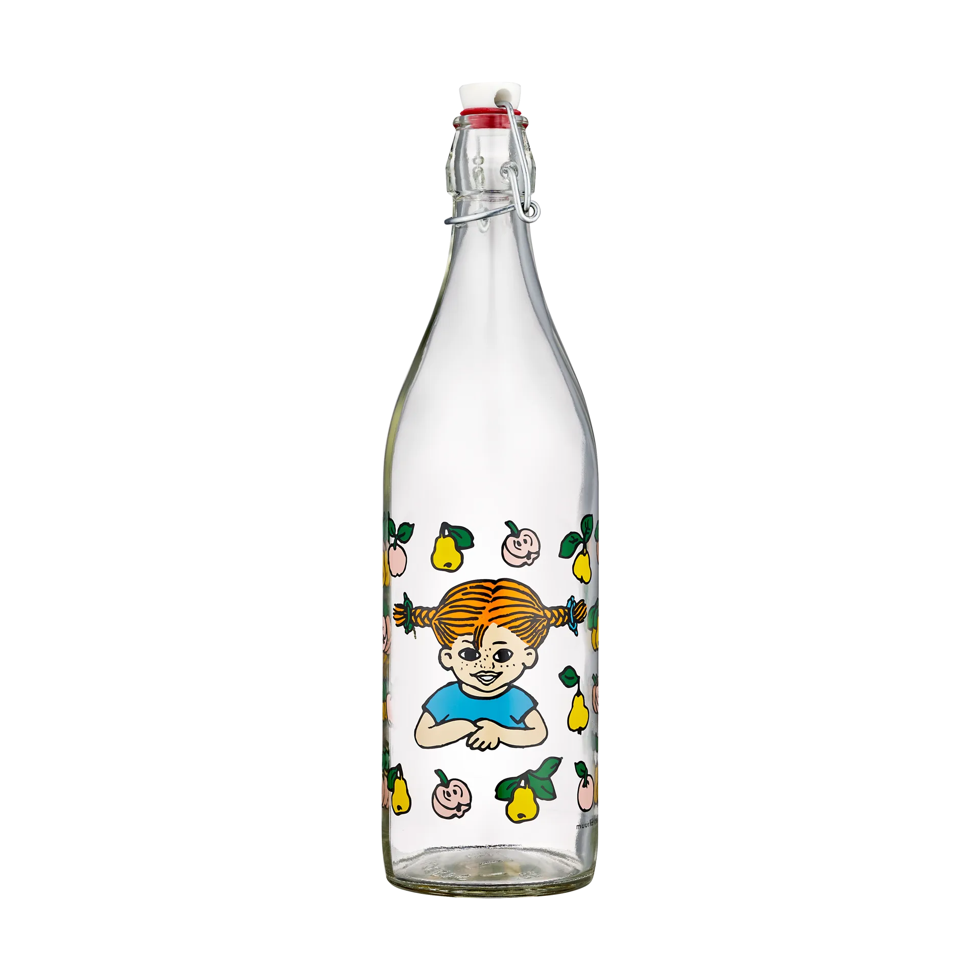 Pippi Glasflasche 1 L, Fruits Muurla