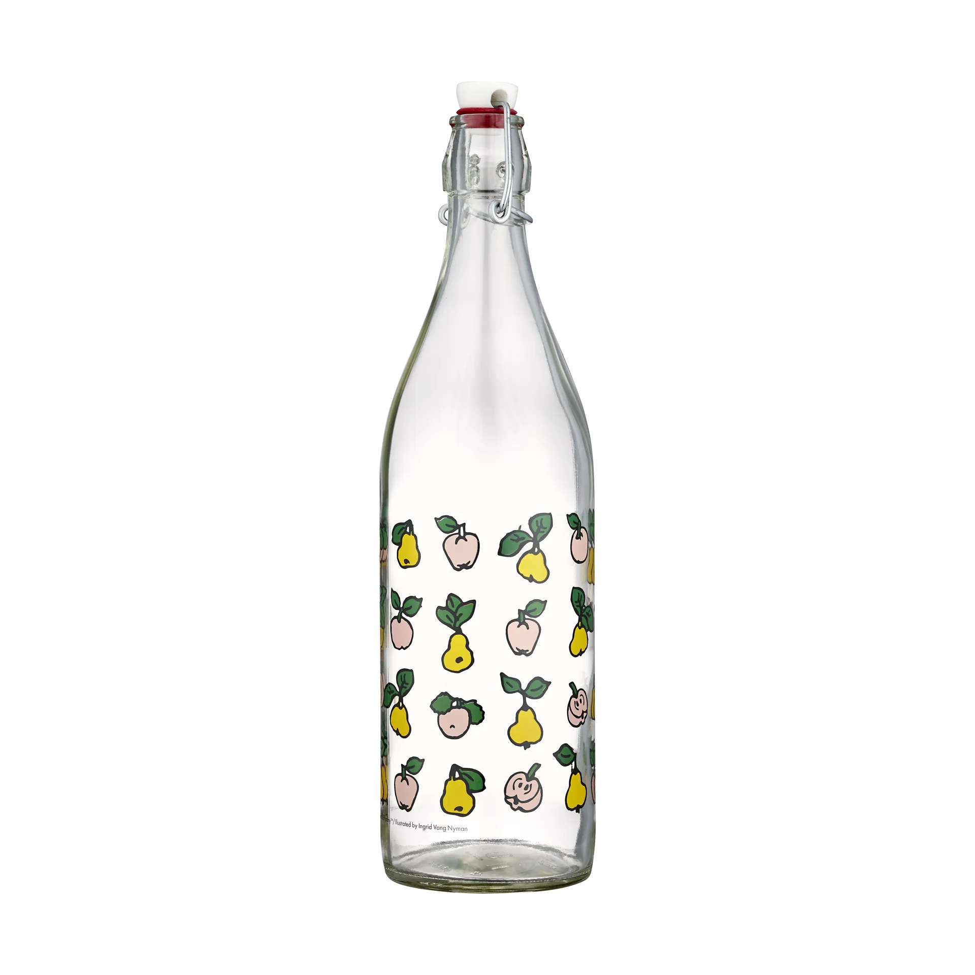 Pippi Glasflasche 1 L, Fruits Muurla