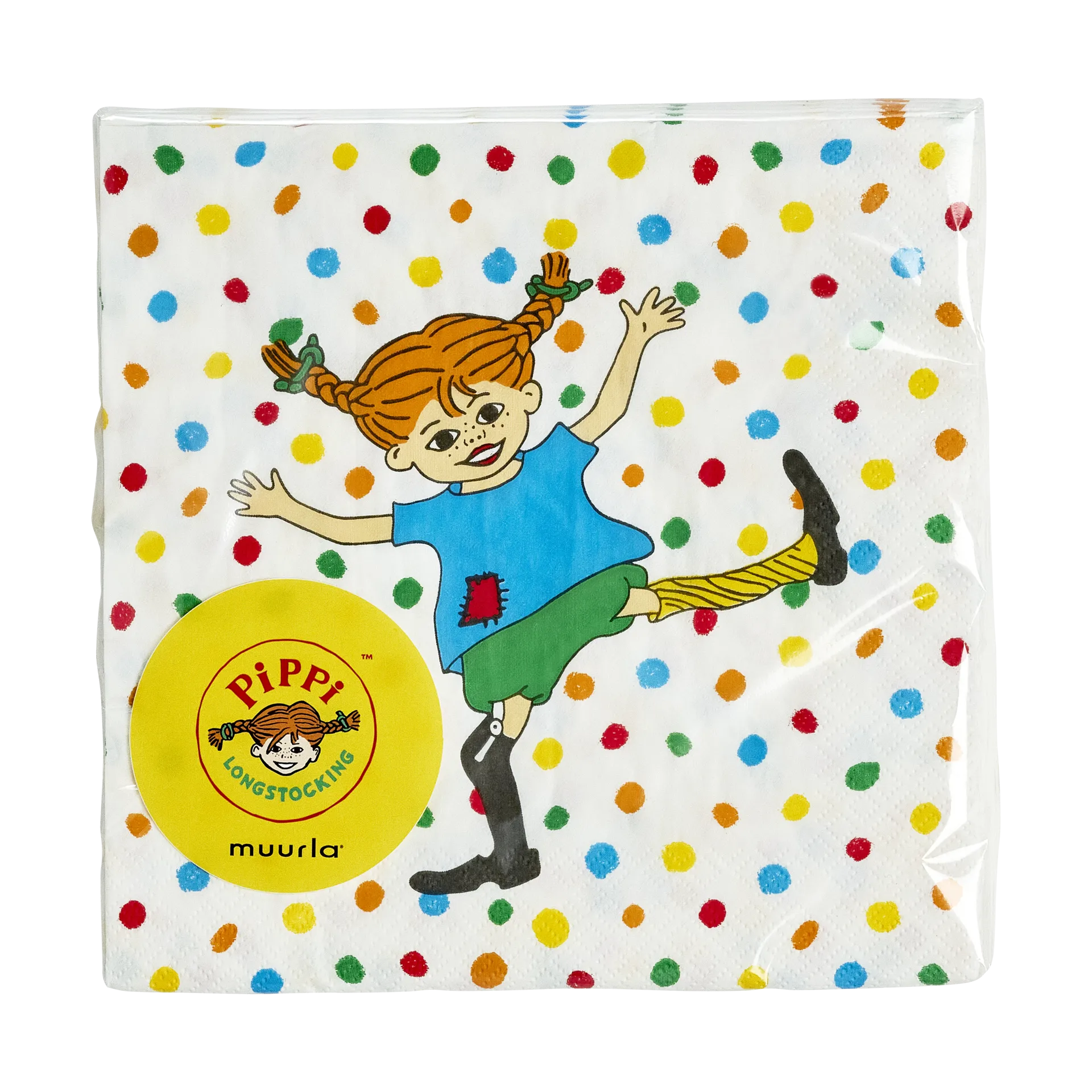 Pippi Servietten 33x33 cm 20er-Pack, Hoppsansa Muurla