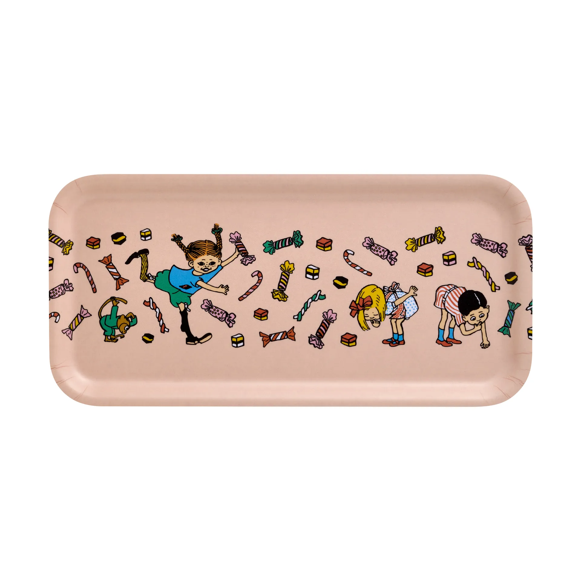 Pippi Tablett 13x27 cm, Candy Muurla