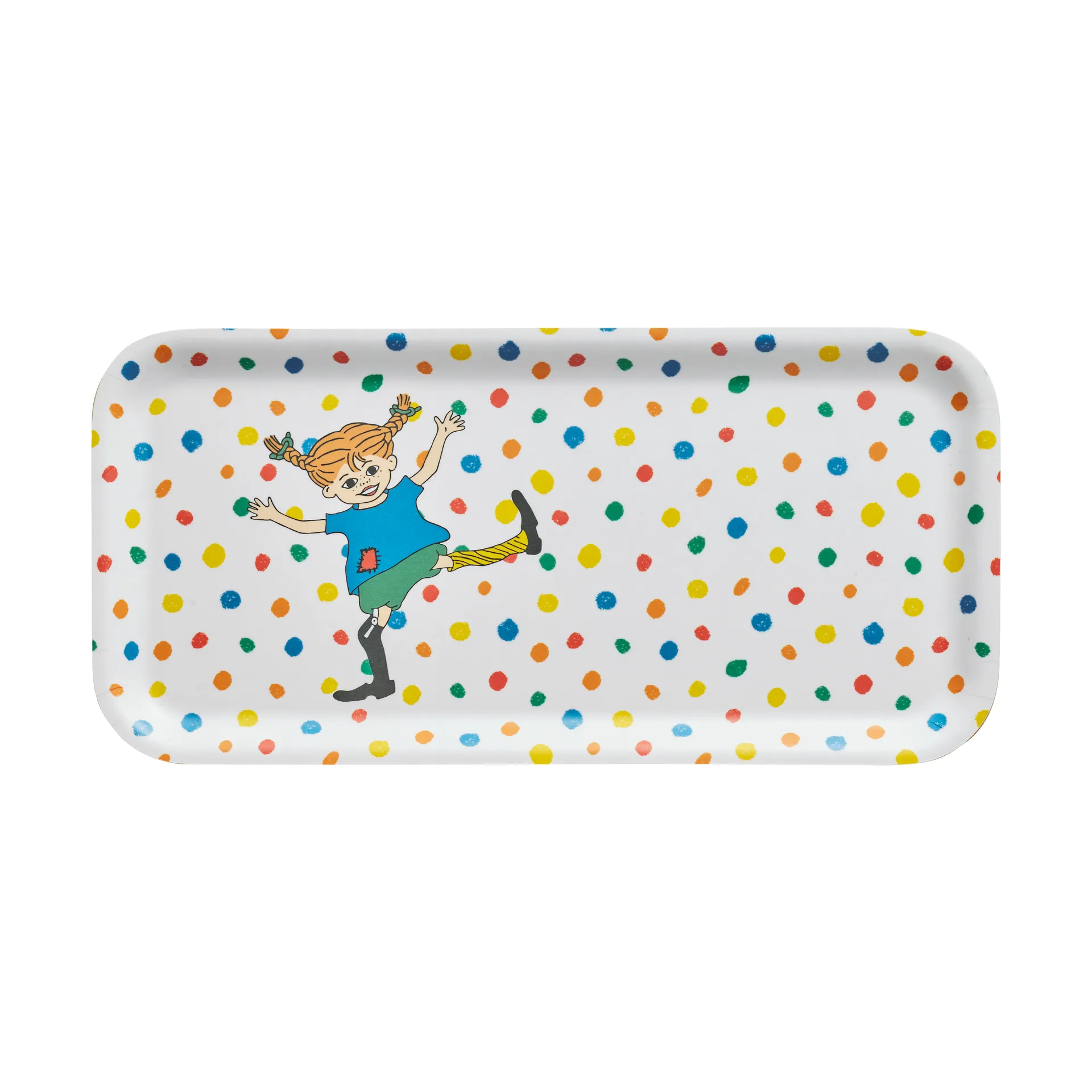 Pippi Tablett 13x27 cm, Hoppsansa Muurla