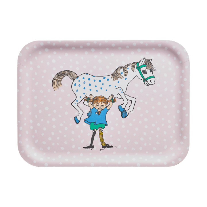Pippi Tablett 20X27 cm - Pippi and the Horse - Muurla