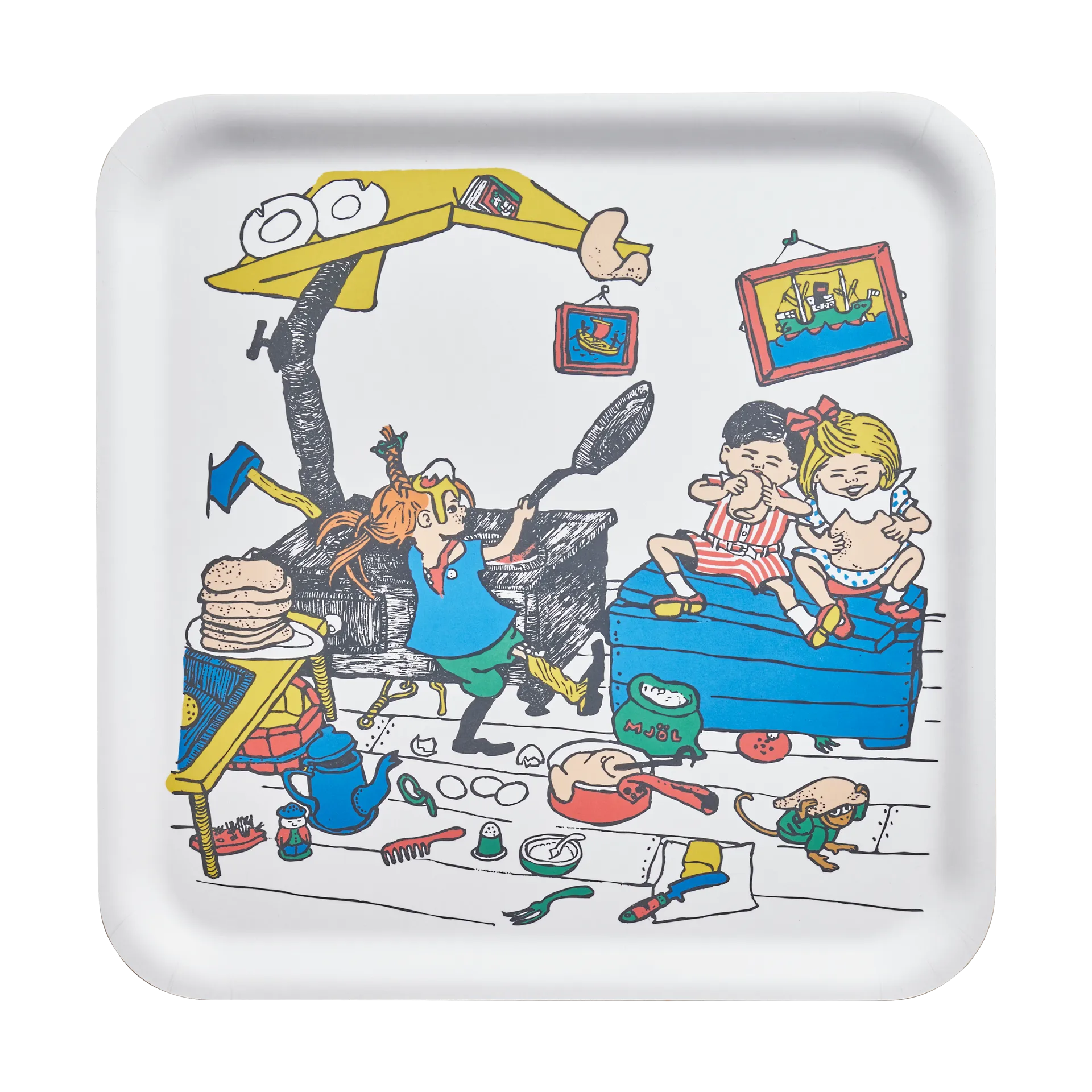 Pippi Tablett 33x33 cm, Pancakes Muurla
