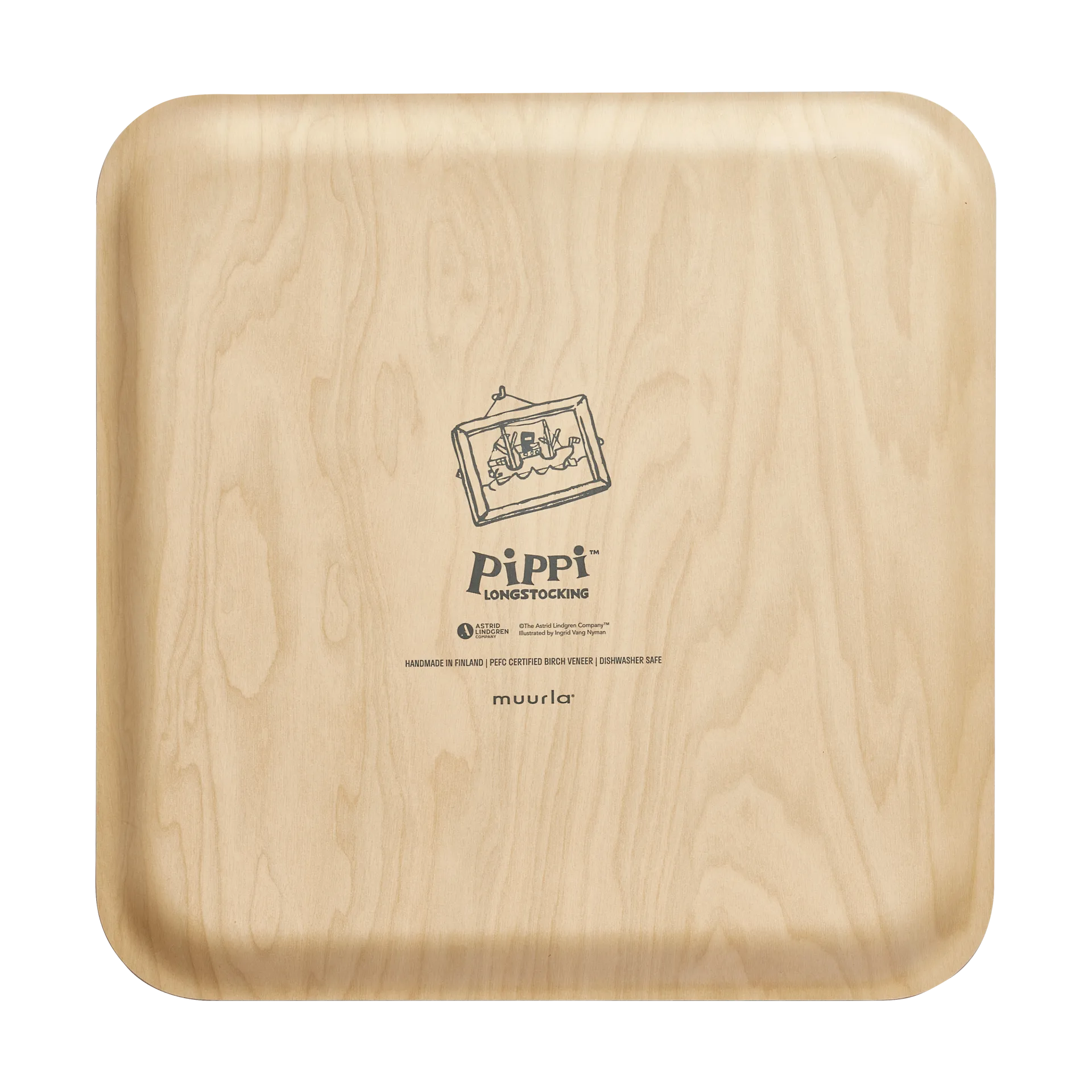 Pippi Tablett 33x33 cm, Pancakes Muurla