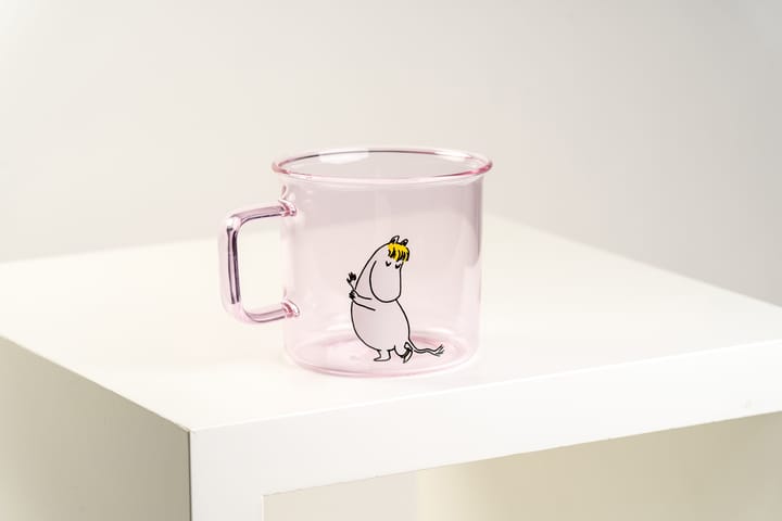 Snorkmaiden Glastasse 35cl, Rosa Muurla