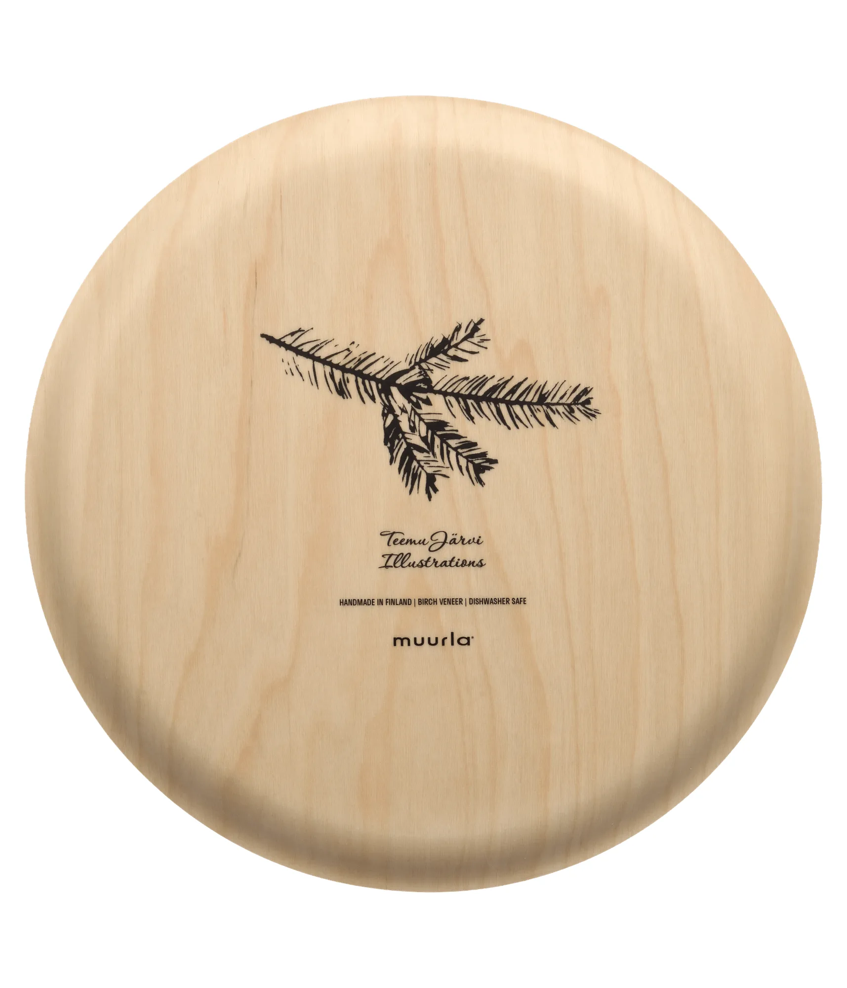 Teemu Järvi x Muurla Tablett Ø35 cm, Spruce, Ø35 cm Muurla