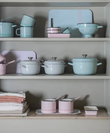 Vappu Emaille Topf 3,5 L - Grün - Muurla