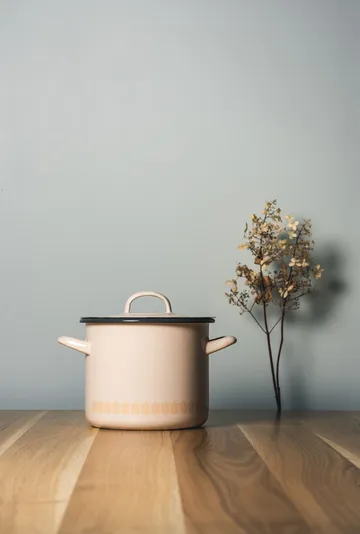 Vappu Emailletopf 2,5 L - Beige - Muurla