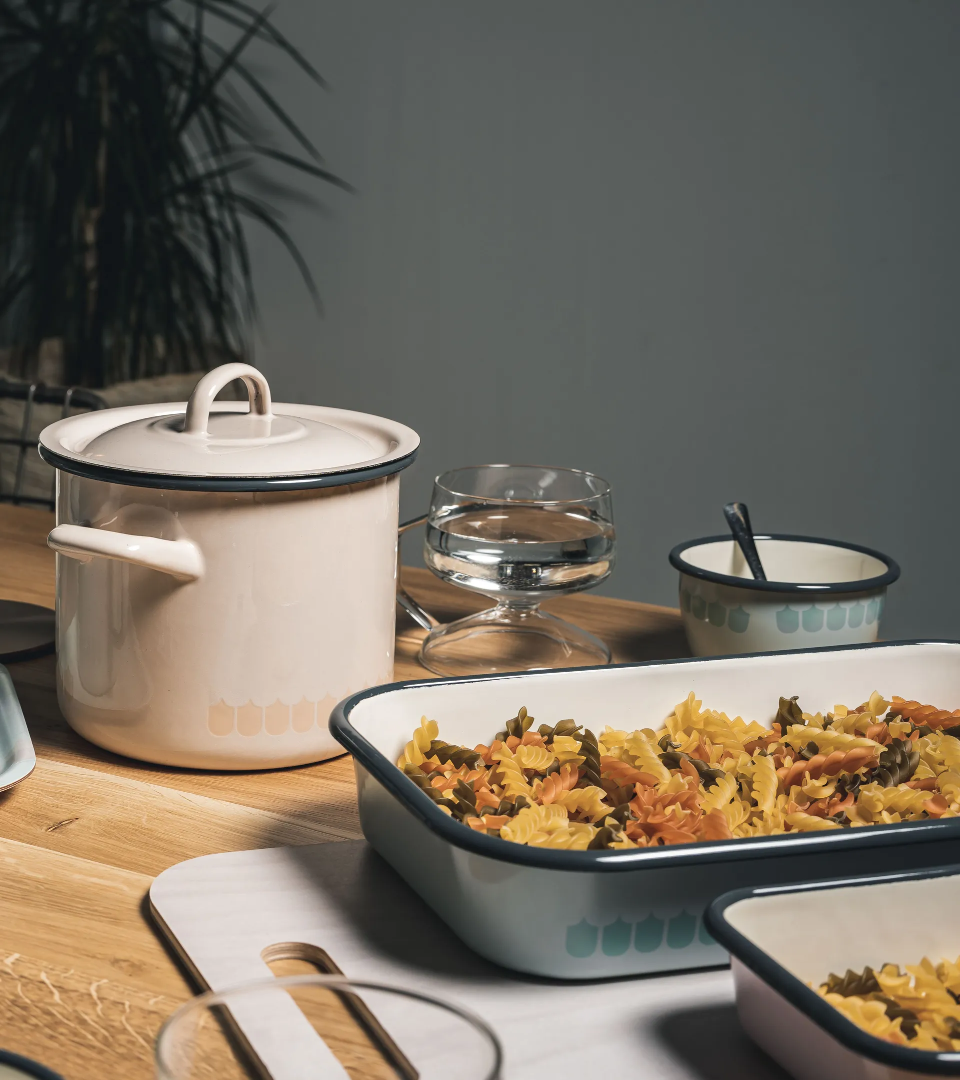 Vappu Emailletopf 2,5 L, Beige Muurla