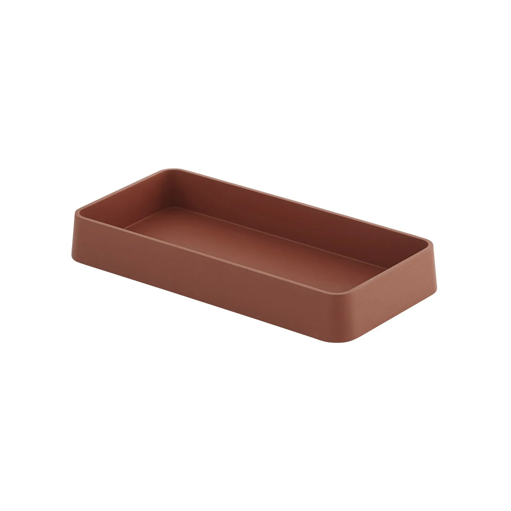 Arrange Desktop Tablett 12 x 25cm, Copper brown Muuto