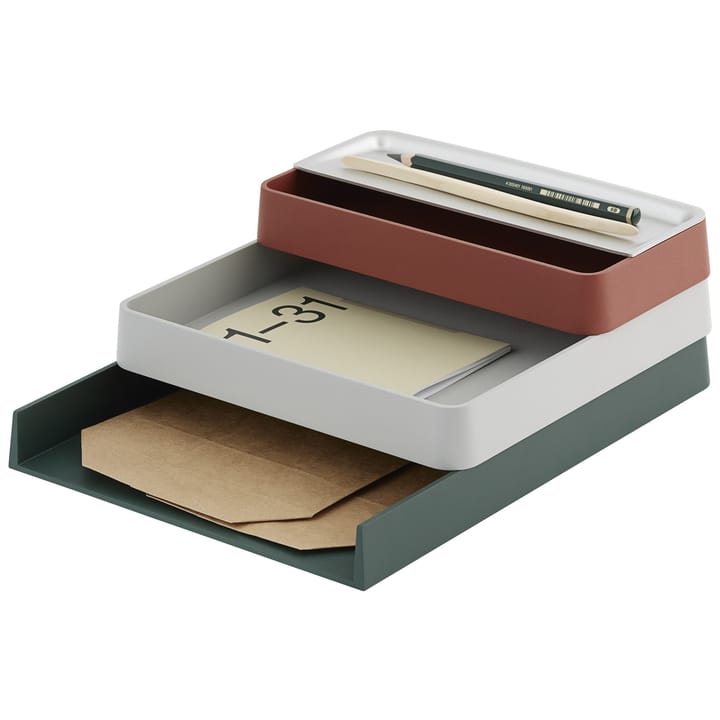 Arrange Desktop Tablett 12 x 25cm, Copper brown Muuto