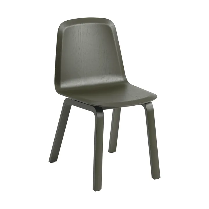 Brink Chair Holzstuhl - Dunkeloliv - Muuto