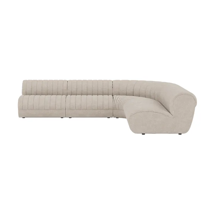 Coltre Modulsofa - Konfiguration 1, Turf-Sand, Ecksofa - Muuto