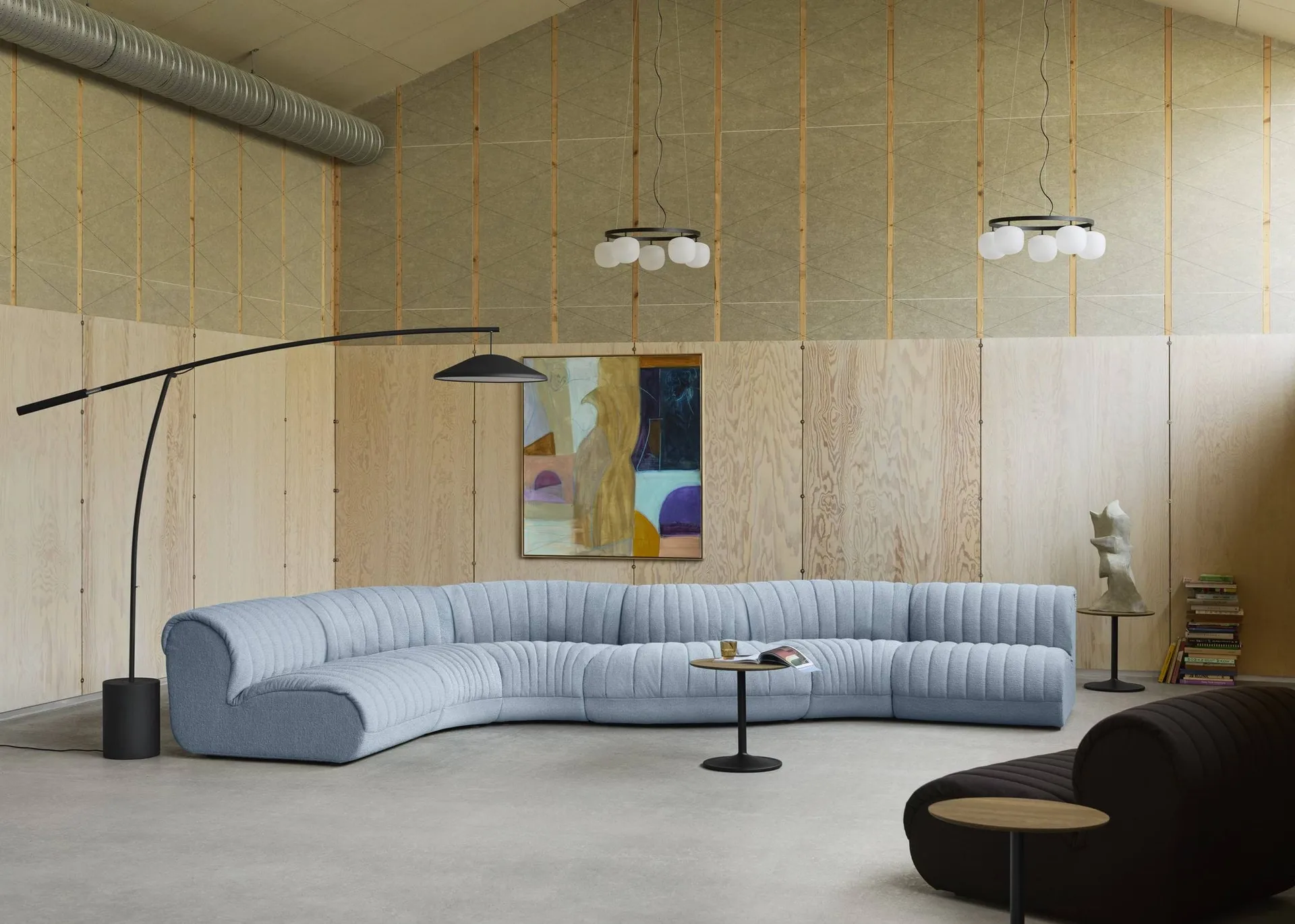 Coltre Modulsofa, Konfiguration 1, Turf-Sand, Ecksofa Muuto